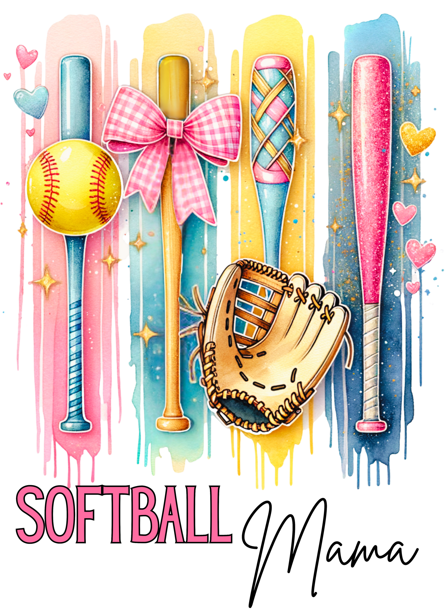 Softball DTF Transfers