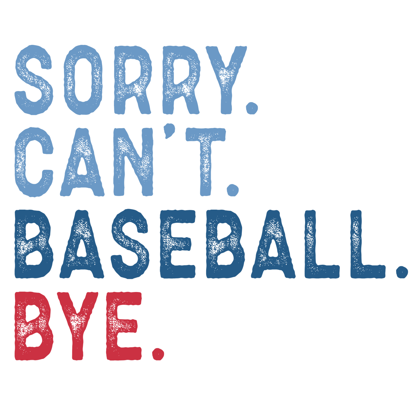 Baseball DTF Transfers