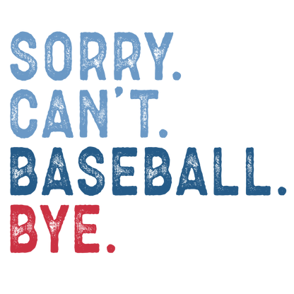Baseball DTF Transfers