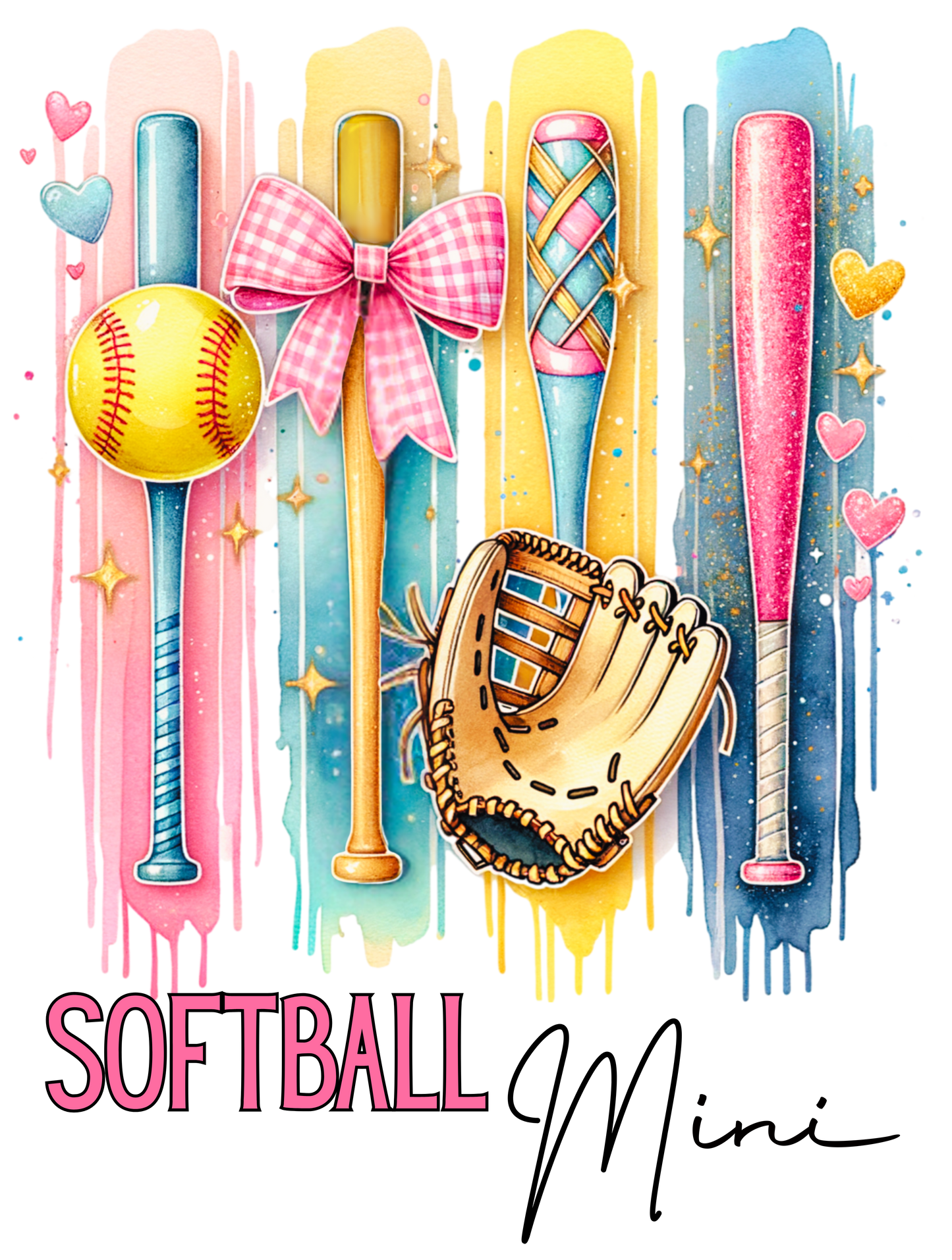 Softball DTF Transfers